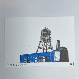 Anastasia Inciardi Watertower Mini Print